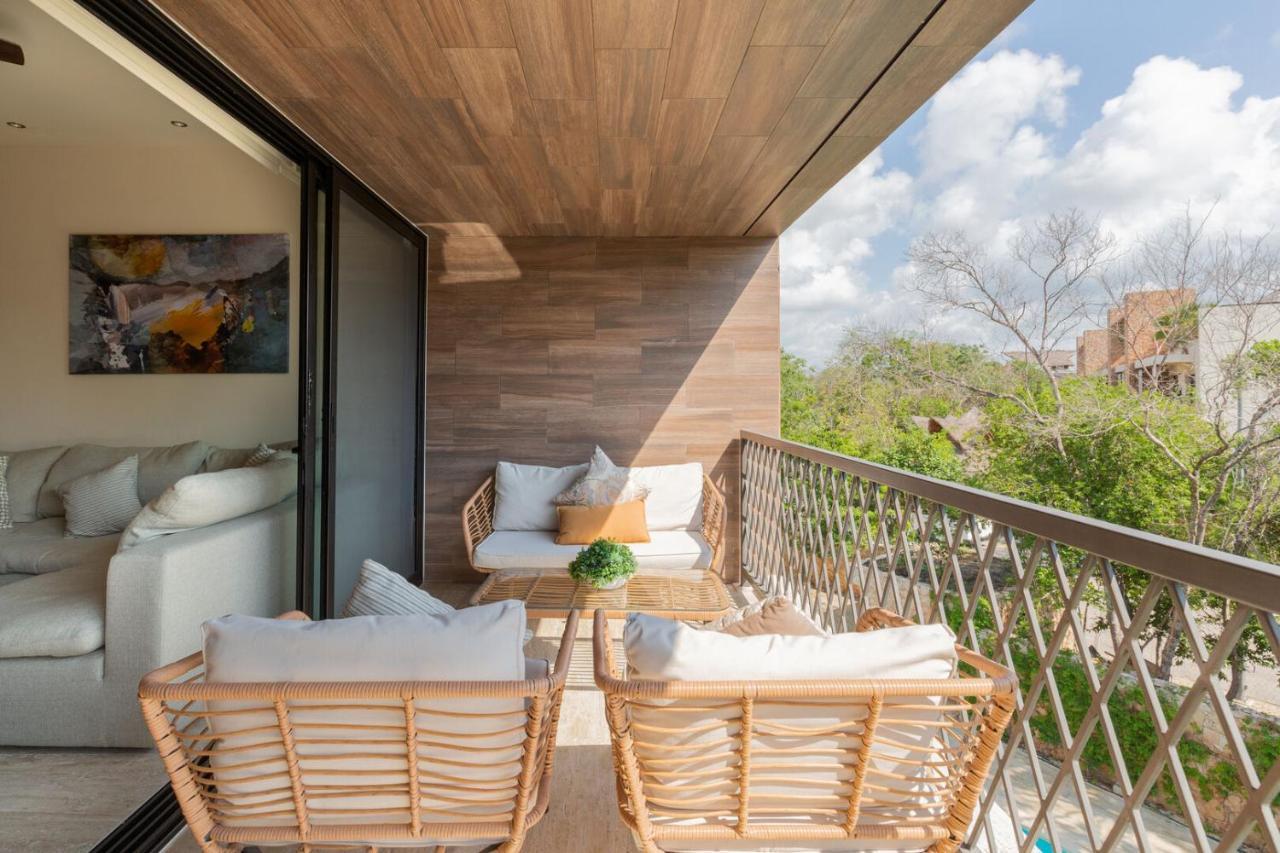 Exclusive Paramar Ve Penthouse In Tulum By Lockey Best For Walking To Commercial Zone In Aldea Zama Chambre photo